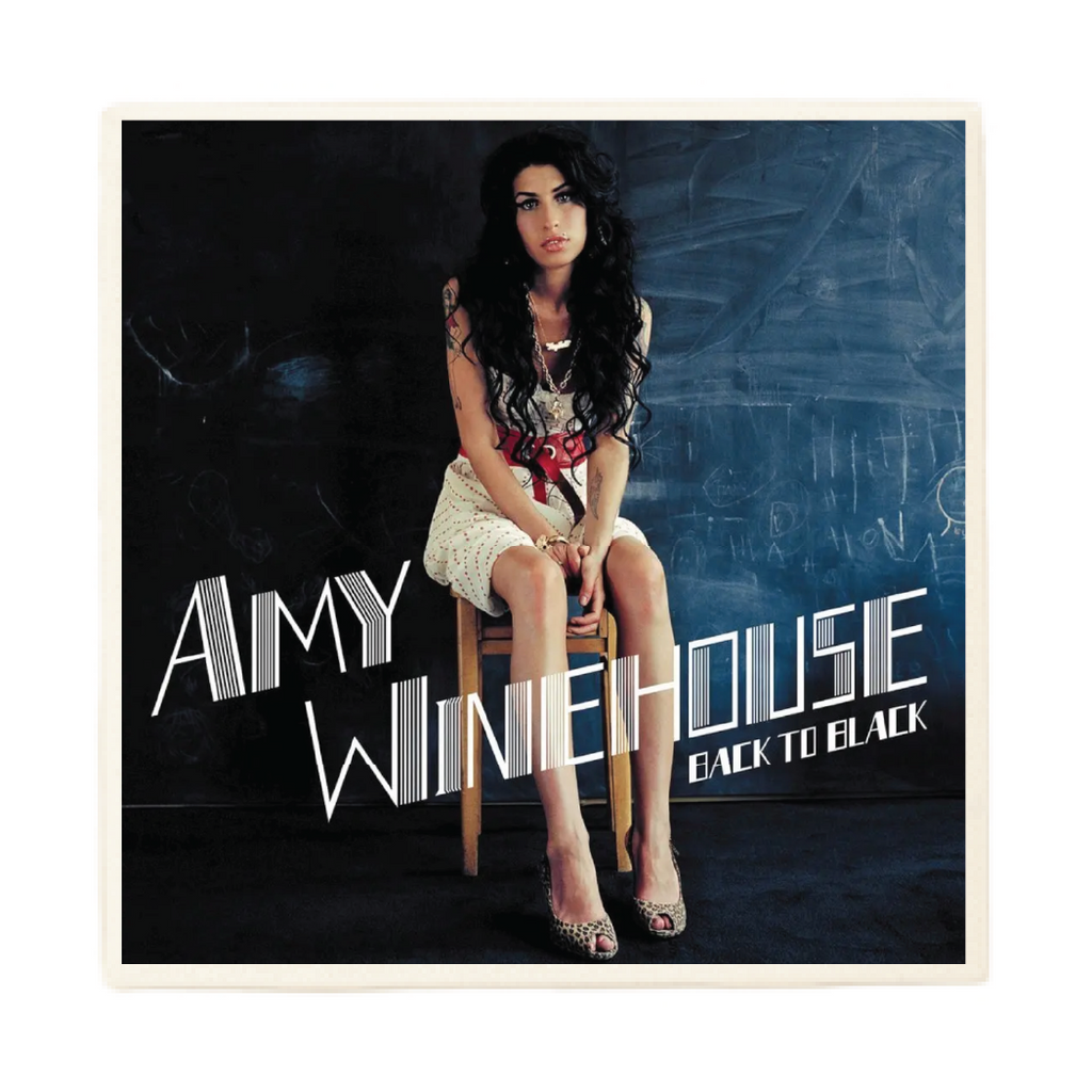 Set of 2 Amy Winehouse Back to Black Album - Ceramic Coasters