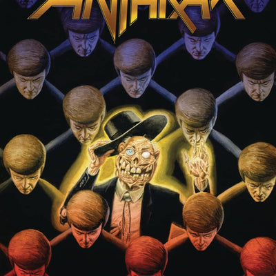 Anthrax Among the Living Graphic Novel Book - Hardcover