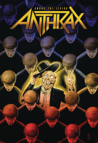Anthrax Among the Living Graphic Novel Book - Hardcover
