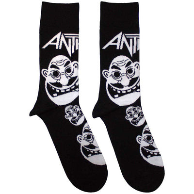 Anthrax - Faces Pattern Unisex Ankle Socks 7.5 - 11.5