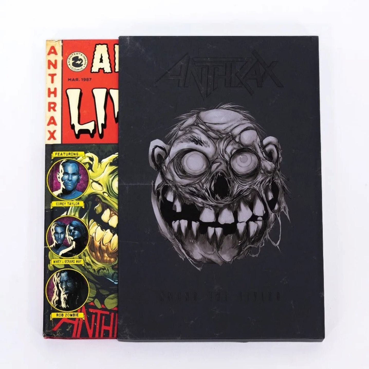 Anthrax Among the Living Graphic Novel DeLuxe Book - Hardcover