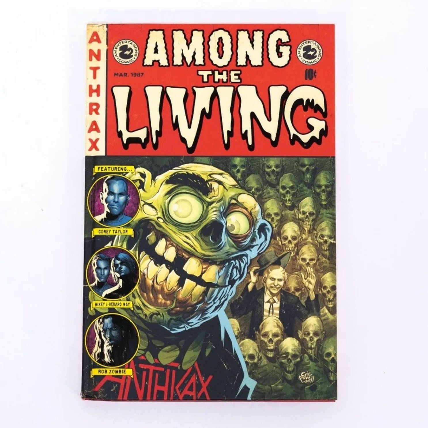 Anthrax Among the Living Graphic Novel DeLuxe Book - Hardcover