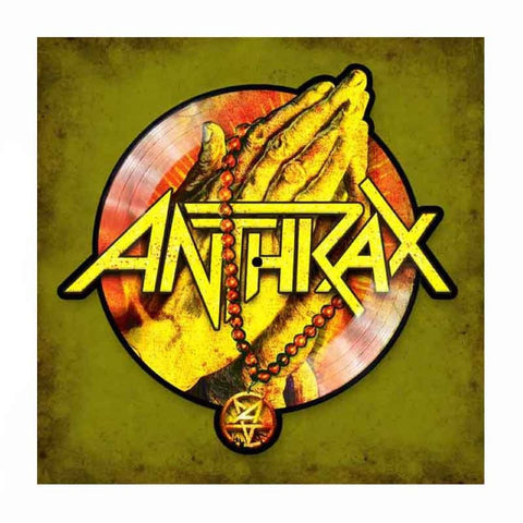 Anthrax - In the End The Devil you Know New Shaped Picture Disc
