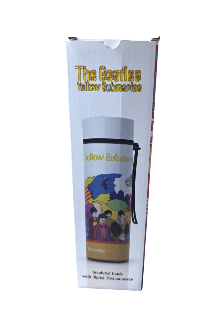 The Beatles Yellow Submarine - Water Bottle 15oz w/Thermometer Official