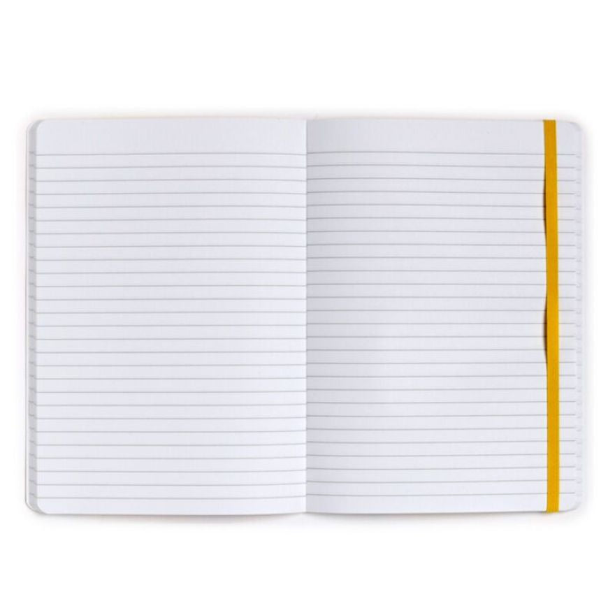 The Beatles Yellow Submarine White Recycled Paper A5 Notebook