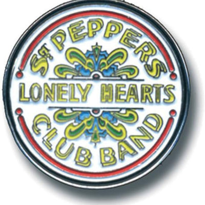 The Beatles - Sgt Pepper Drum Metal Pin Badge