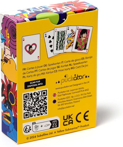 The Beatles Yellow Submarine Deck of Playing Cards Imported