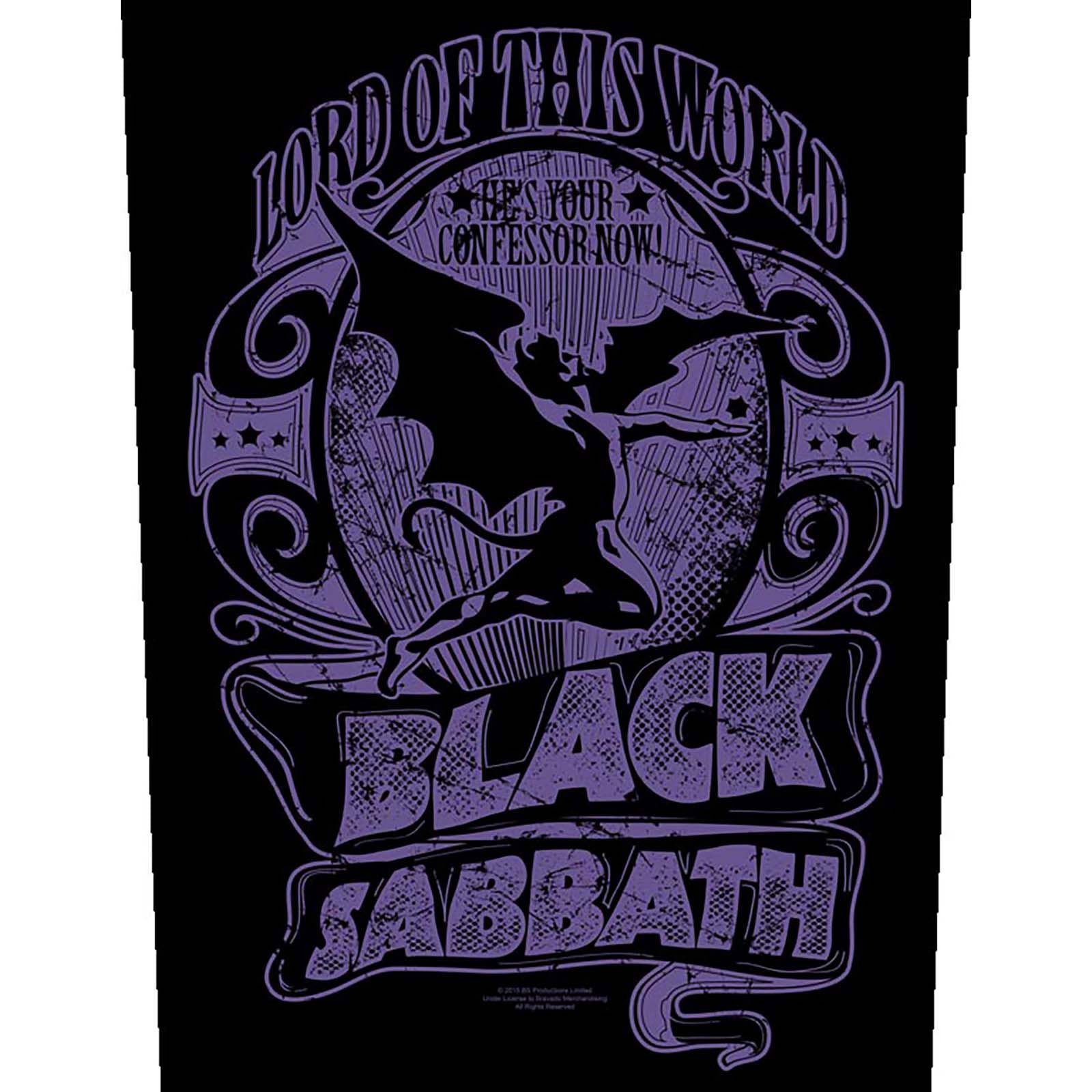 Black Sabbath Lord of this World - Back Patch