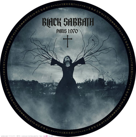 Black Sabbath - Paris 1970 Vinyl Picture Disc