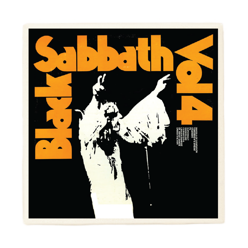 Set of 2 Black Sabbath Vol 4 Album - Ceramic Coasters