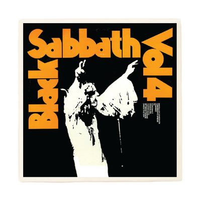 Set of 2 Black Sabbath Vol 4 Album - Ceramic Coasters
