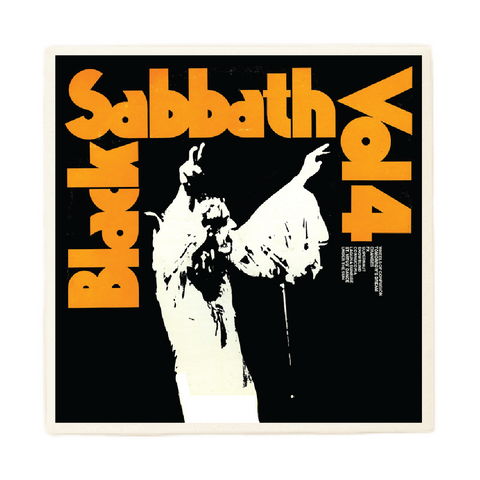 Set of 2 Black Sabbath Vol 4 Album - Ceramic Coasters