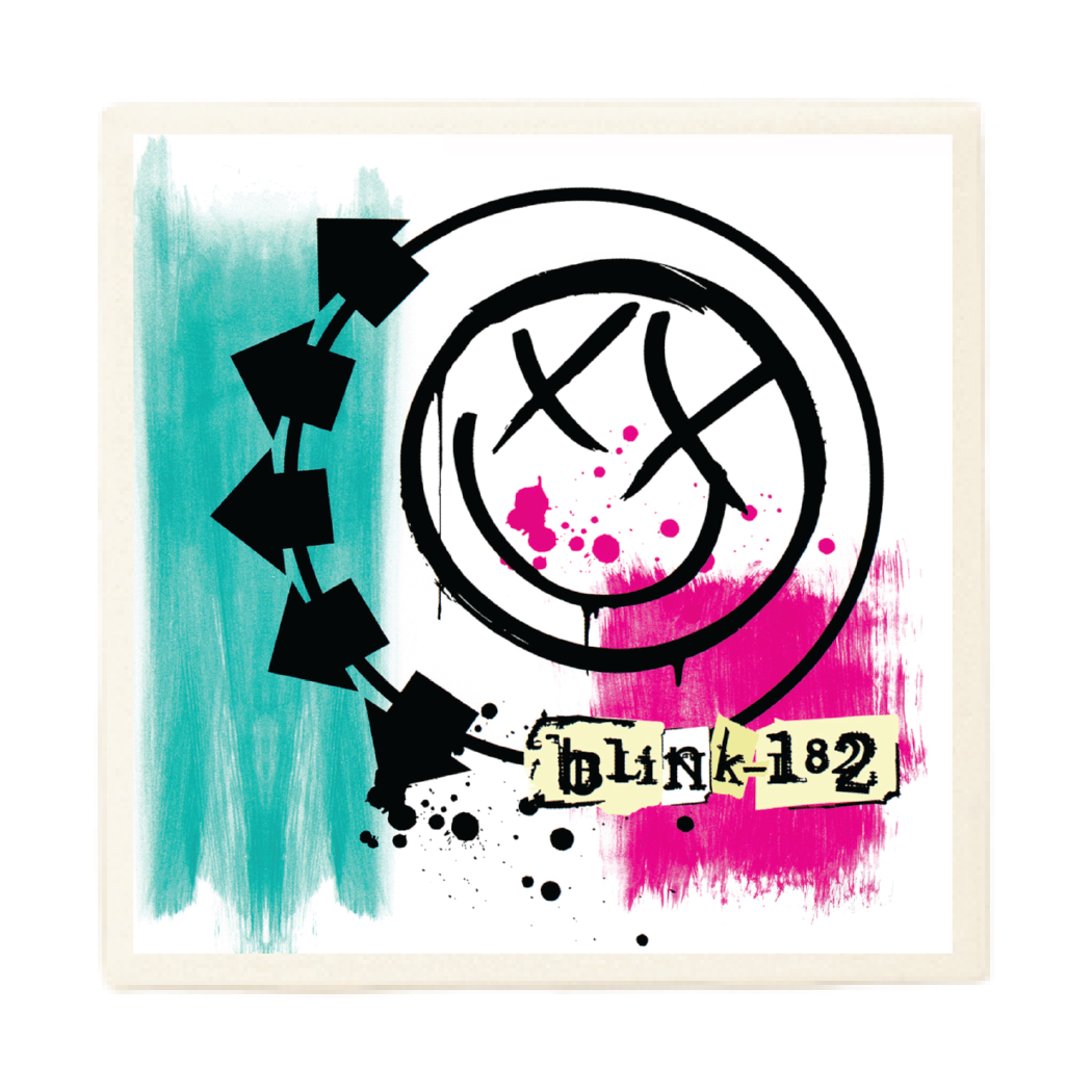 Set of 2 Blink 182 Album - Ceramic Coasters