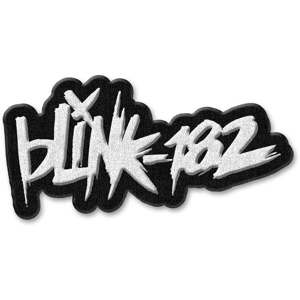 Blink 182 - Scratch Woven Iron On Patch