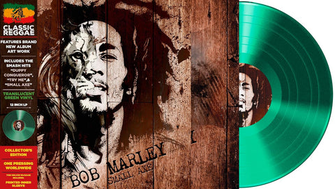Bob Marley - Small Axe Translucent Green Vinyl LP Record