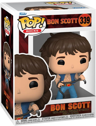 Funko Pop Rocks - AC/DC Bon Scott #339