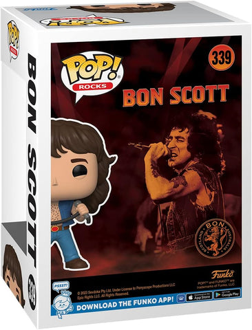 Funko Pop Rocks - AC/DC Bon Scott #339