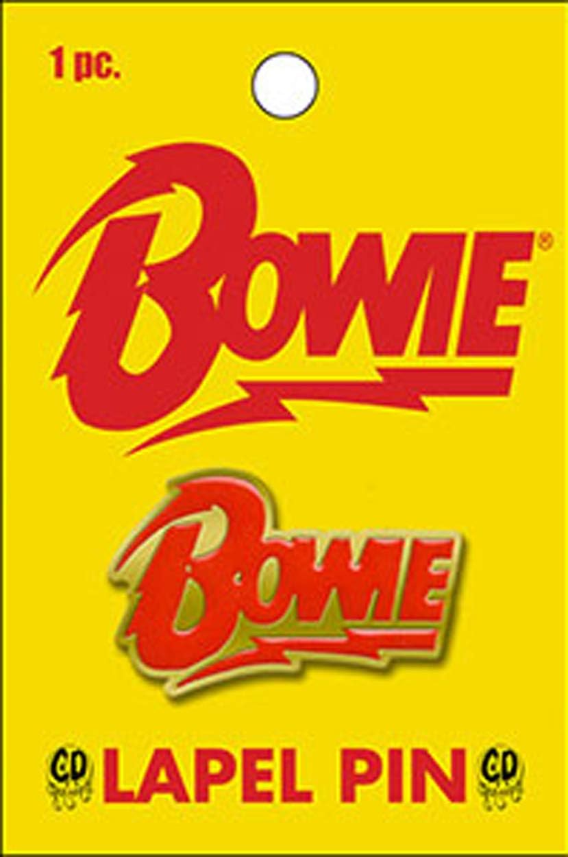 David Bowie Logo - Metal Lapel Pin