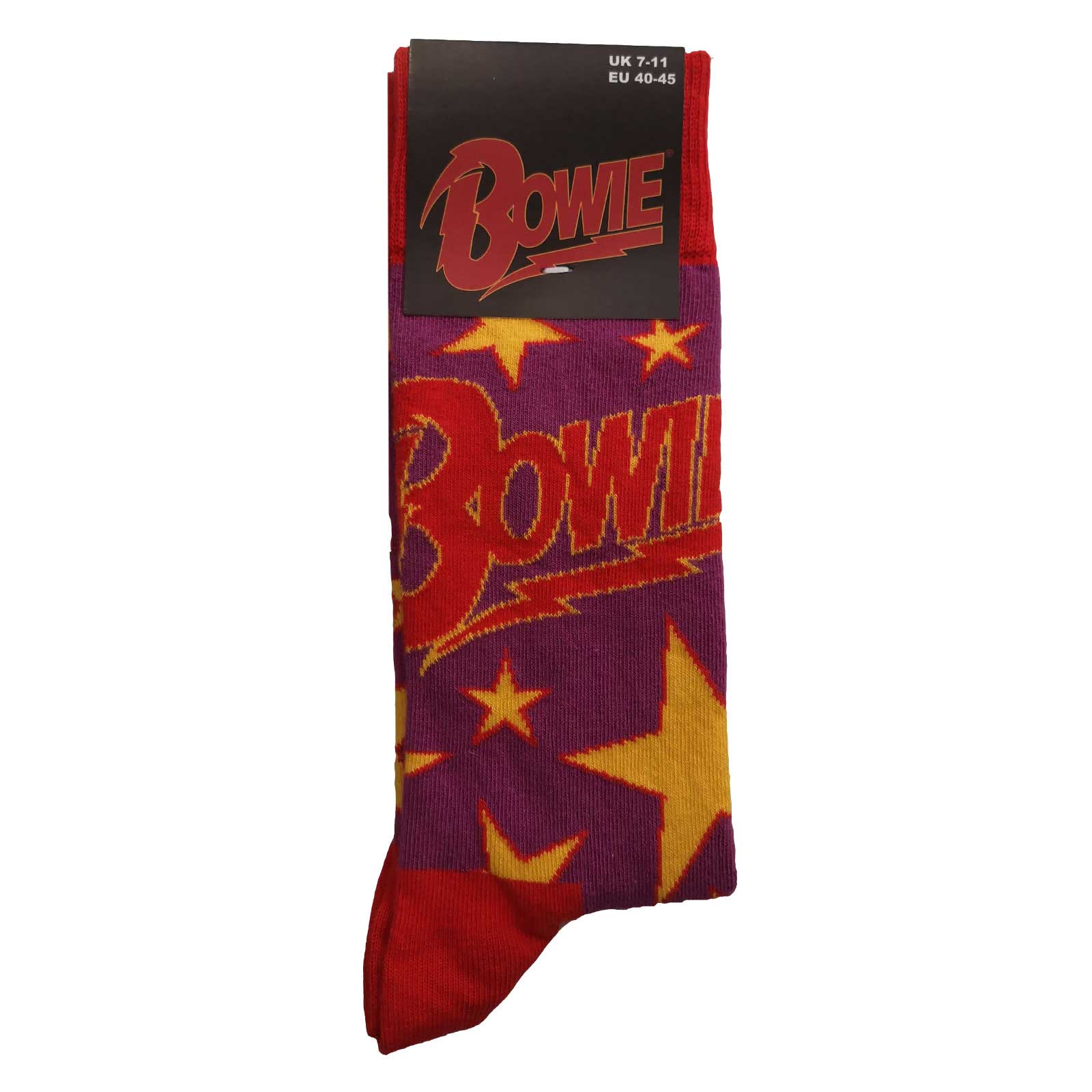 David Bowie Stars Infill - Unisex Ankle Socks