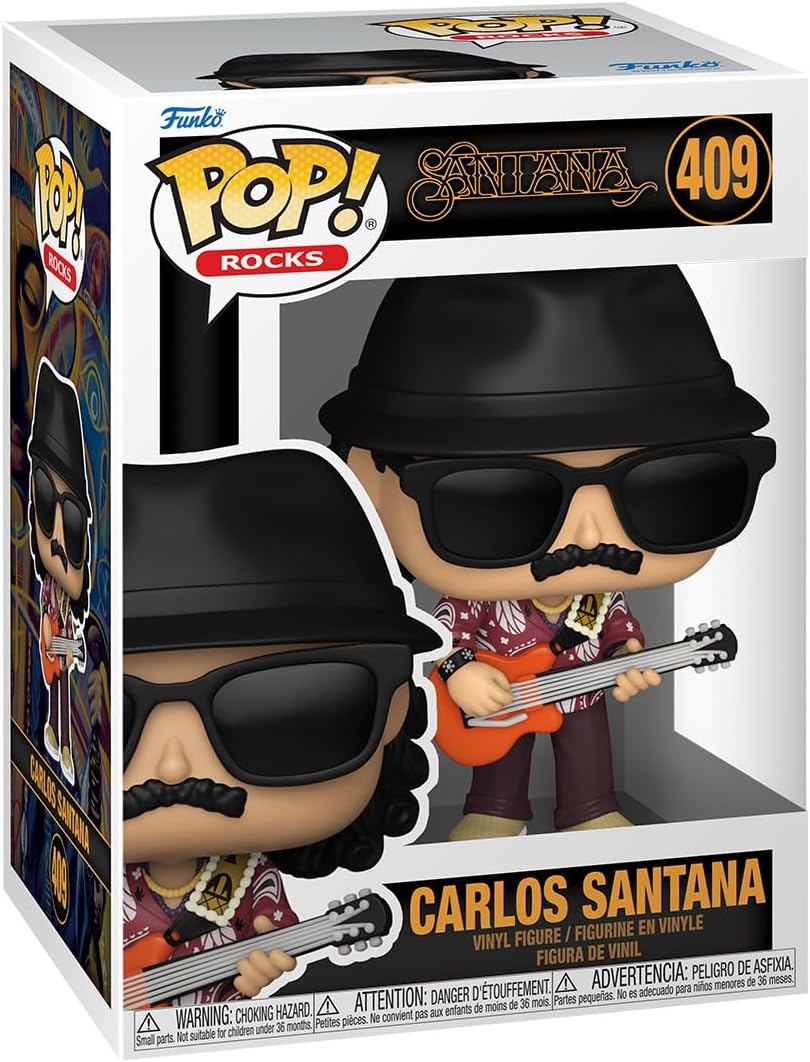 Funko Pop Rocks - Santana - Carlos Santana #409