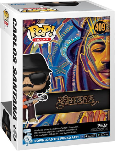 Funko Pop Rocks - Santana - Carlos Santana #409