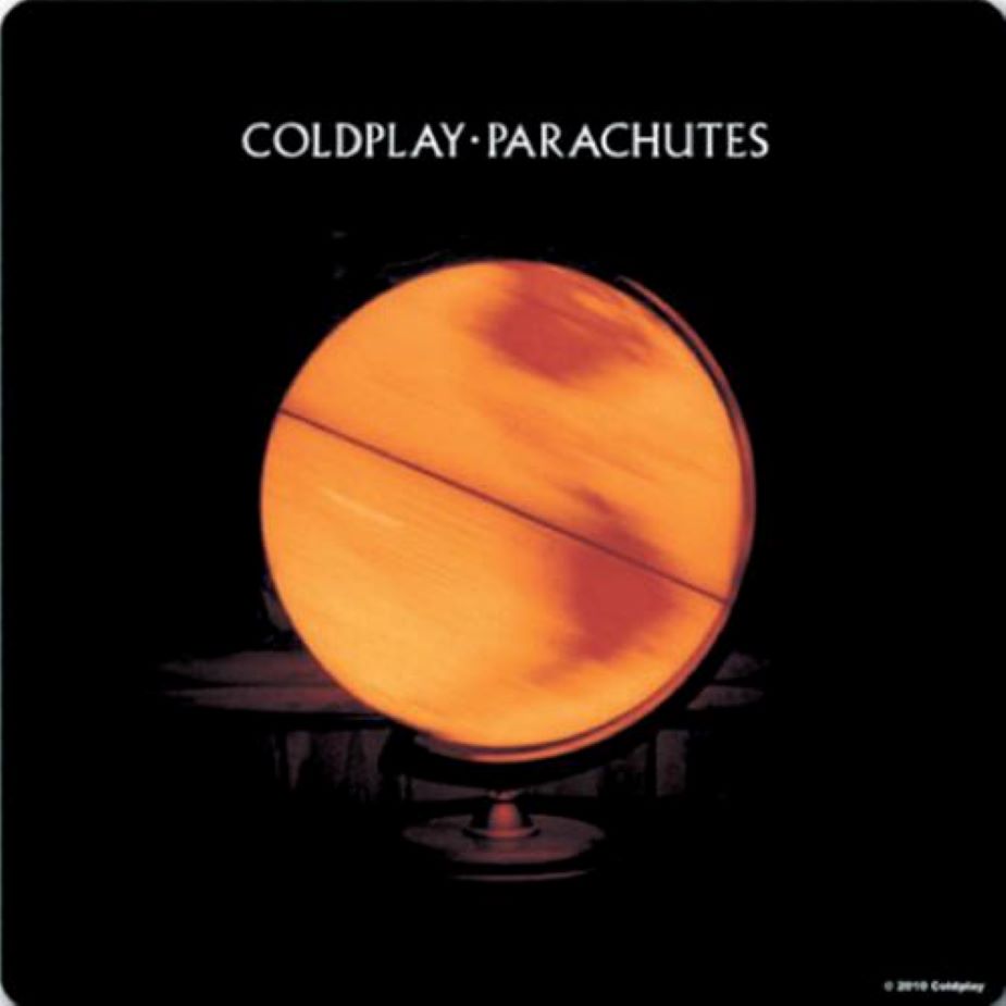 Coldplay Parachutes - Single Cork Coaster
