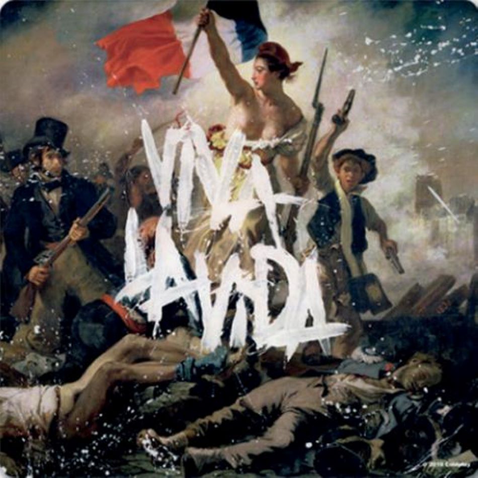 Coldplay Viva La Vida - Single Cork Coaster