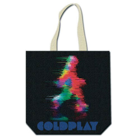 Coldplay - Fuzzy man/Etiaw Cotton Tote Bag