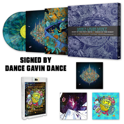 Dance Gavin Dance - Night of the Fruit Mafia / Dance of the Robot - Graphic Novel Signed Platinum Edition