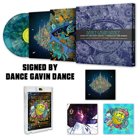 Dance Gavin Dance - Night of the Fruit Mafia / Dance of the Robot - Graphic Novel Signed Platinum Edition
