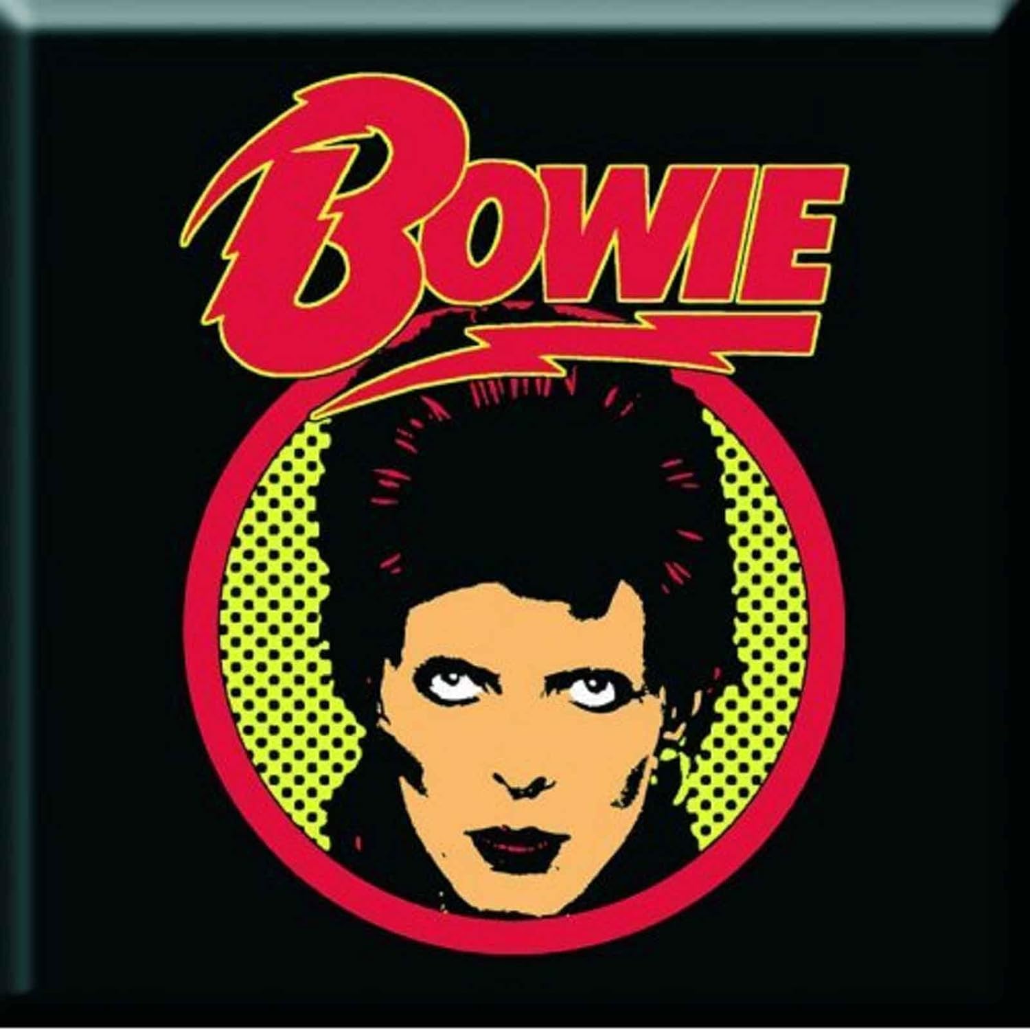 David Bowie - Flash Logo Fridge Magnet