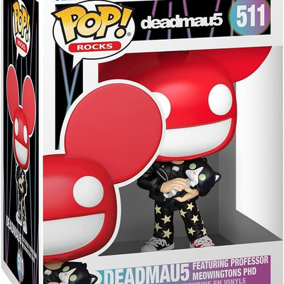 Funko Pop Rocks - Deadmau5 Feat Professor Meowingtons Phd #511