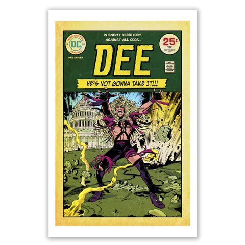 Dee Snider from Twisted Sister: HE'S NOT GONNA TAKE IT - SIGNED Deluxe Bundle