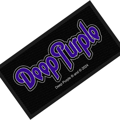 Deep Purple Logo Woven Sew On Patch