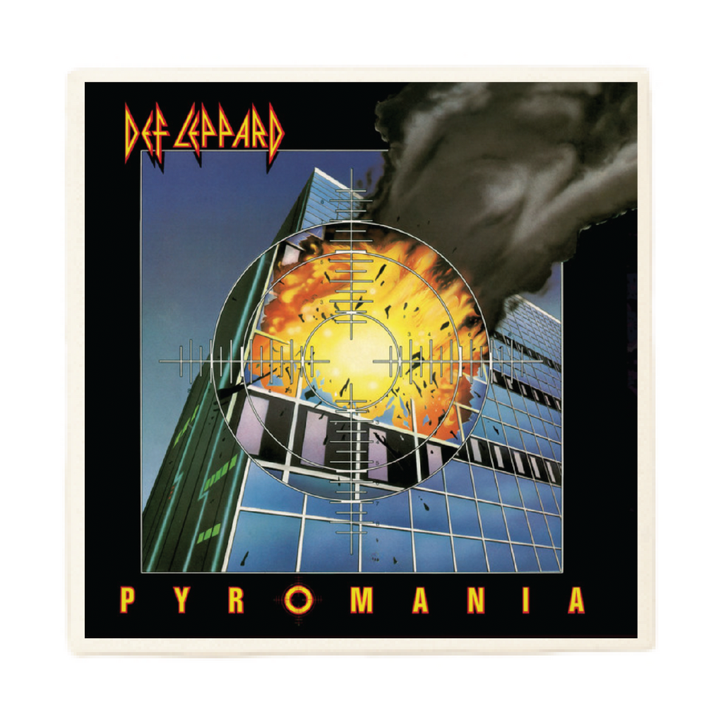 Set of 2 Def Leppard Pyromania Album - Ceramic Coasters
