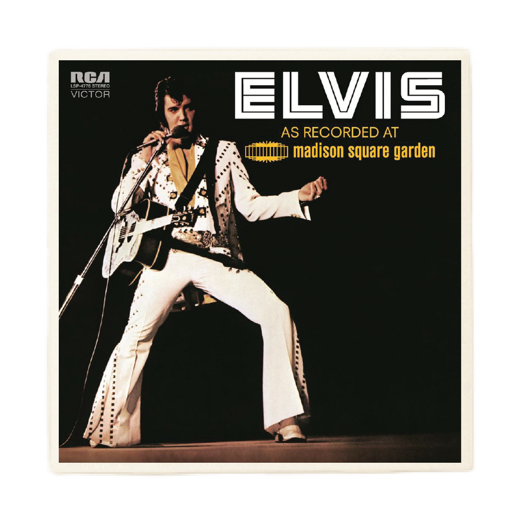 Set of 2 Elvis Presley Madison Square Garden Album - Ceramic Coasters