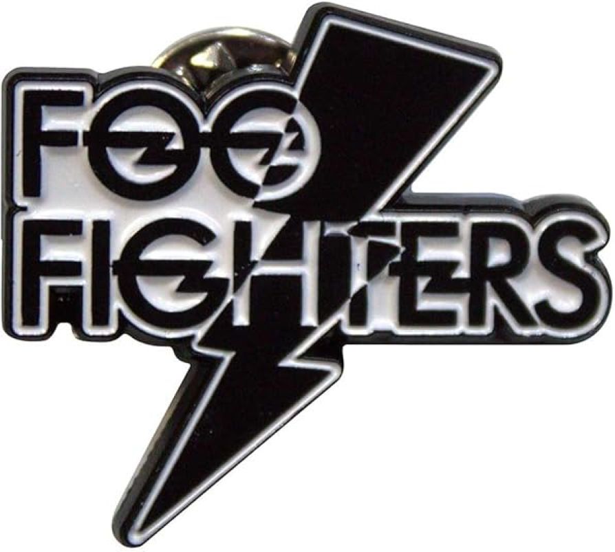 Foo Fighters Flash Logo Lapel Pin Badge