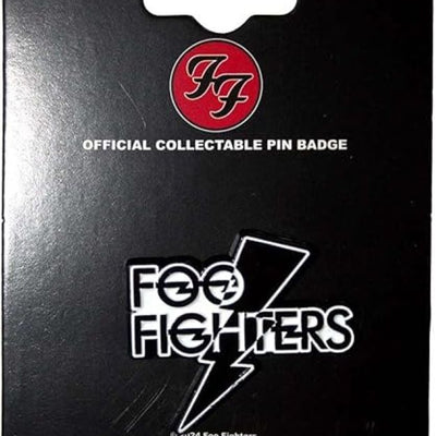 Foo Fighters Flash Logo Lapel Pin Badge