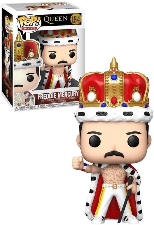 Funko Pop Rocks - Queen Freddie Mercury King #184
