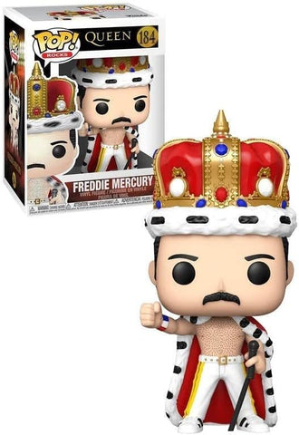 Funko Pop Rocks - Queen Freddie Mercury King #184
