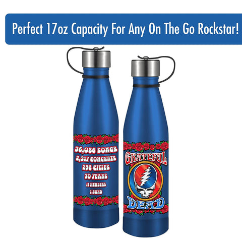 Grateful Dead Steal your Face - Water / Drinks Bottle 17oz Official