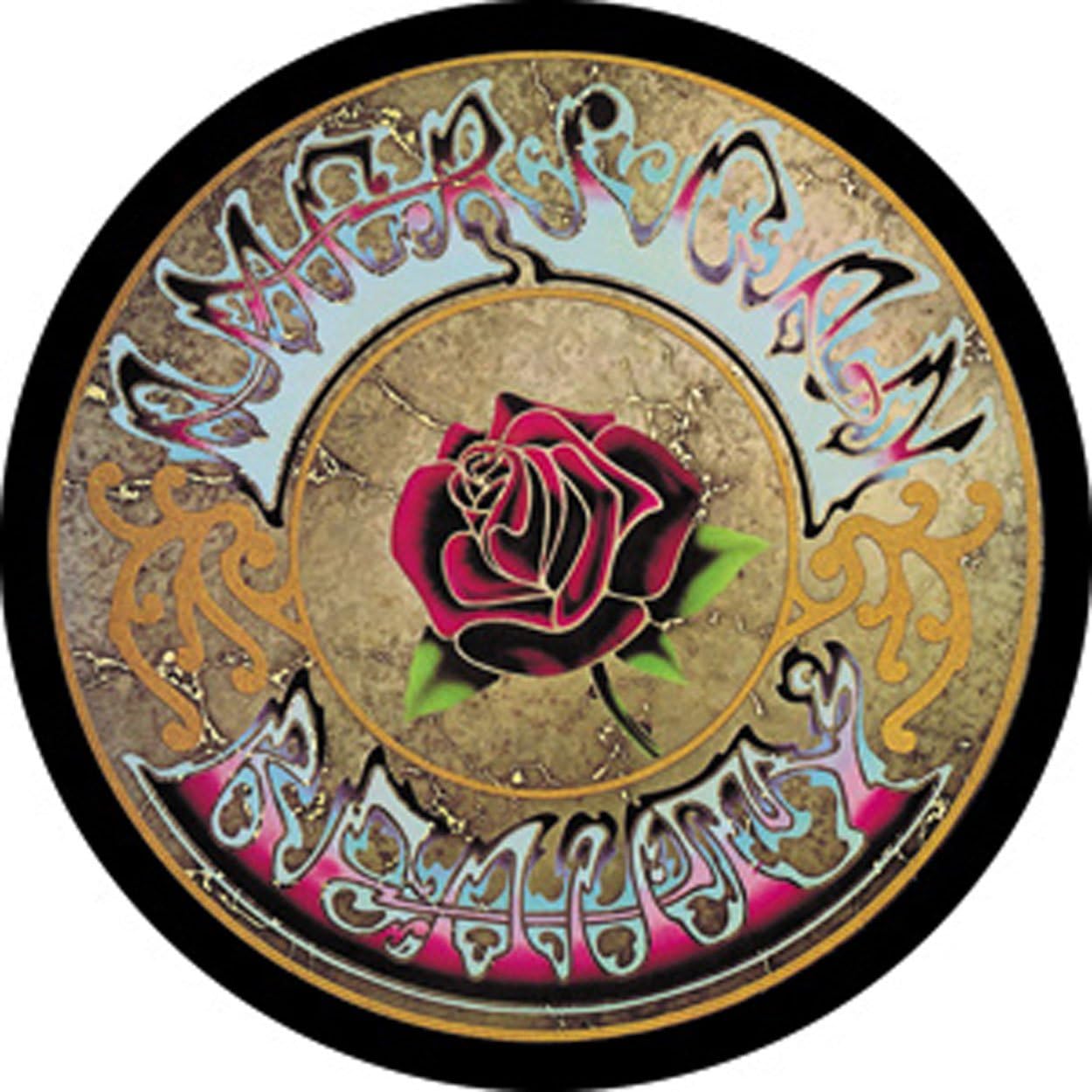 Grateful Dead - America Beauty Round Fridge Magnet