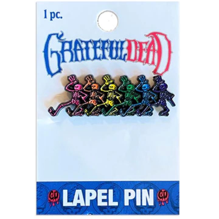 Grateful Dead Skelly Dance - Metal Lapel Pin