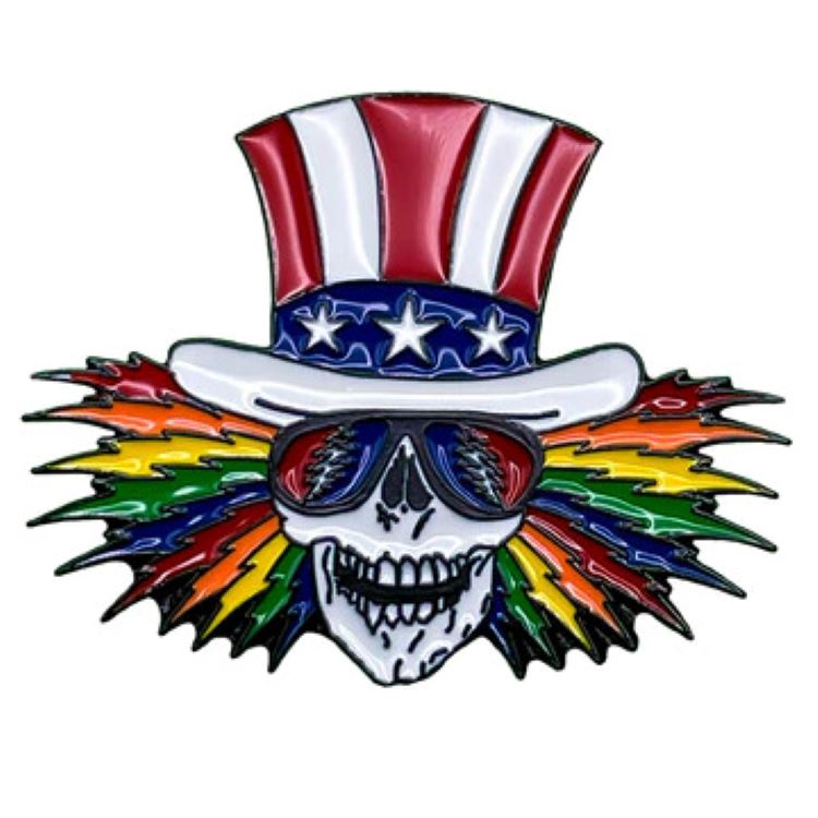 Grateful Dead Uncle Sam - Metal Lapel Pin