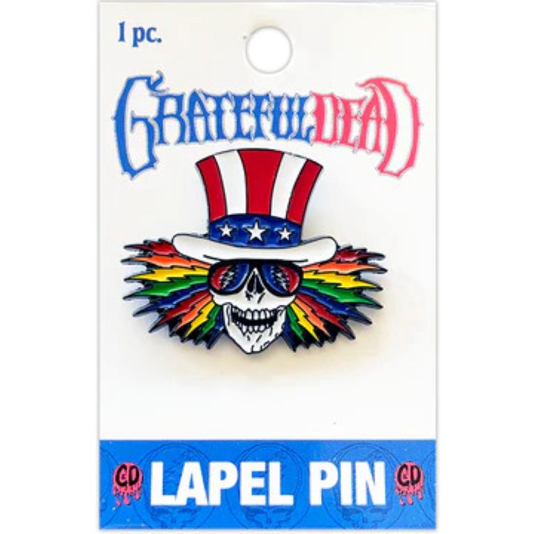 Grateful Dead Uncle Sam - Metal Lapel Pin
