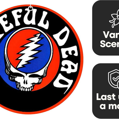 Rocksax Grateful Dead Steal your Face - Air Freshener