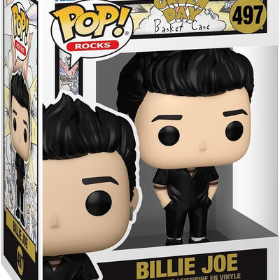Funko Pop Rocks - Green Day  Billie Joe Armstrong Basket Case #497