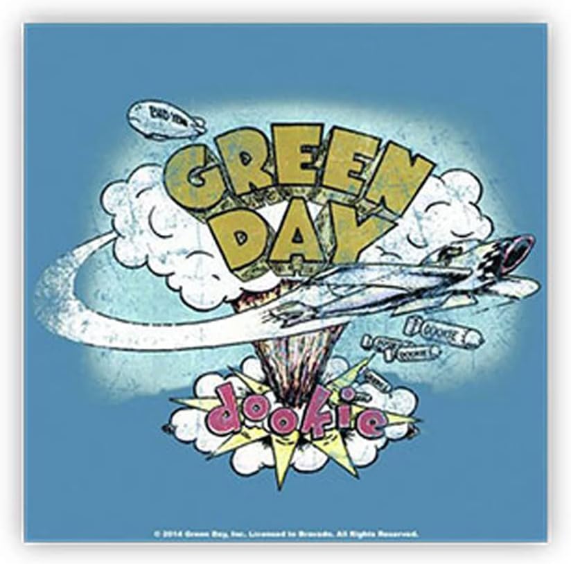Green Day Dookie - Single Cork Coaster