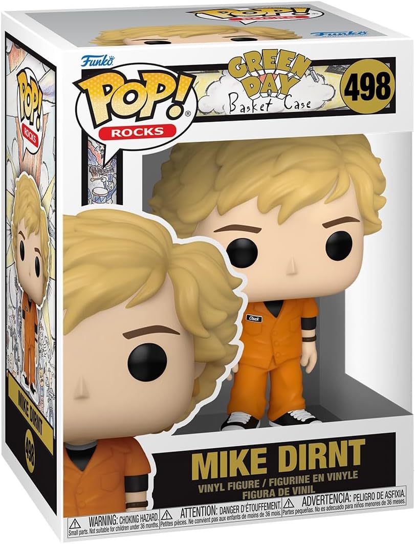 Funko Pop Rocks - Green Day Mike Dirnt Basket Case #498