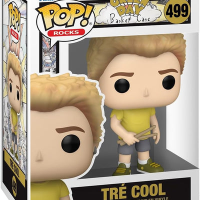 Funko Pop Rocks - Green Day Tre Cool Basket Case #499
